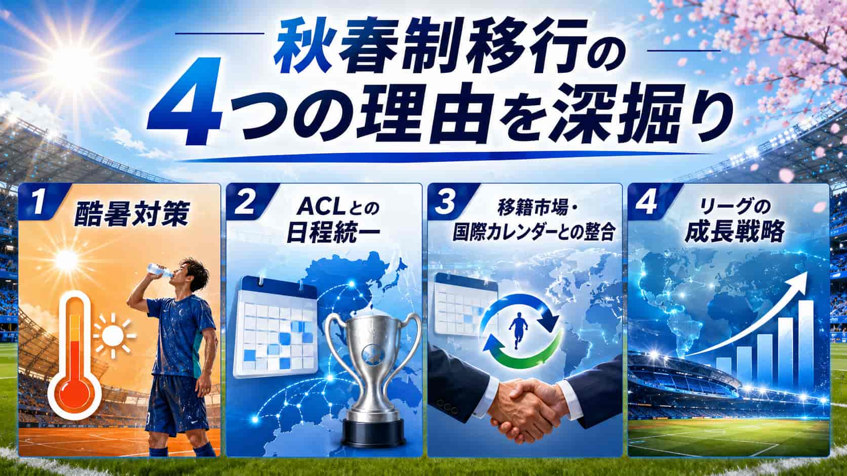 秋春制移行の4つの理由を深掘り
