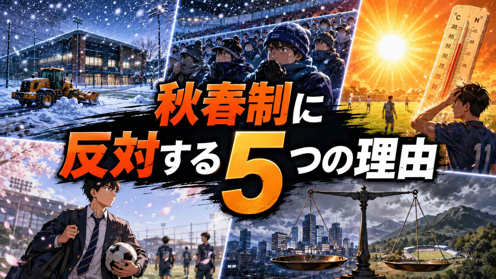 秋春制に反対する5つの理由