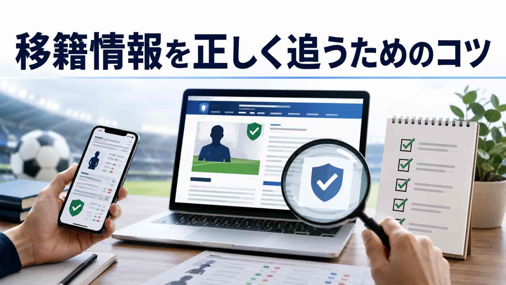 移籍情報を正しく追うためのコツ