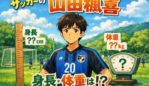 山田楓喜の身長・体重は？プロフィールと経歴まとめ