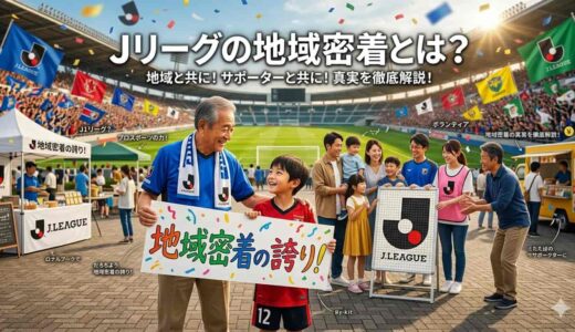Jリーグの地域密着は失敗？ホームタウン制度・百年構想・シャレン！の実態と成功事例を完全解説