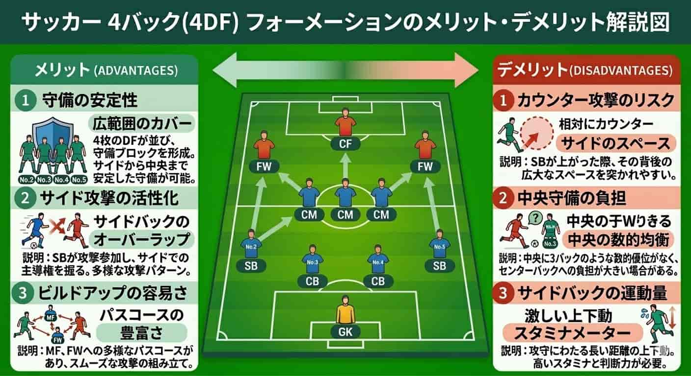 4バックのメリット・デメリット