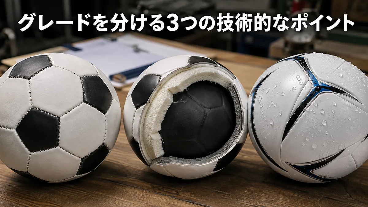 グレードを分ける3つの技術的なポイント