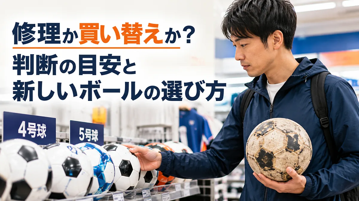 修理か買い替えか？判断の目安と新しいボールの選び方