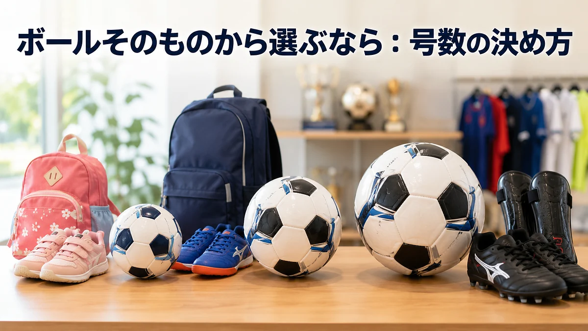 ボールそのものから選ぶなら：号数の決め方