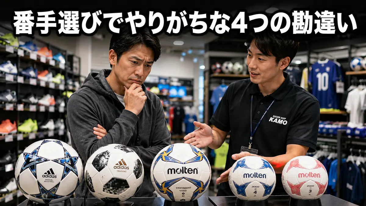 番手選びでやりがちな4つの勘違い