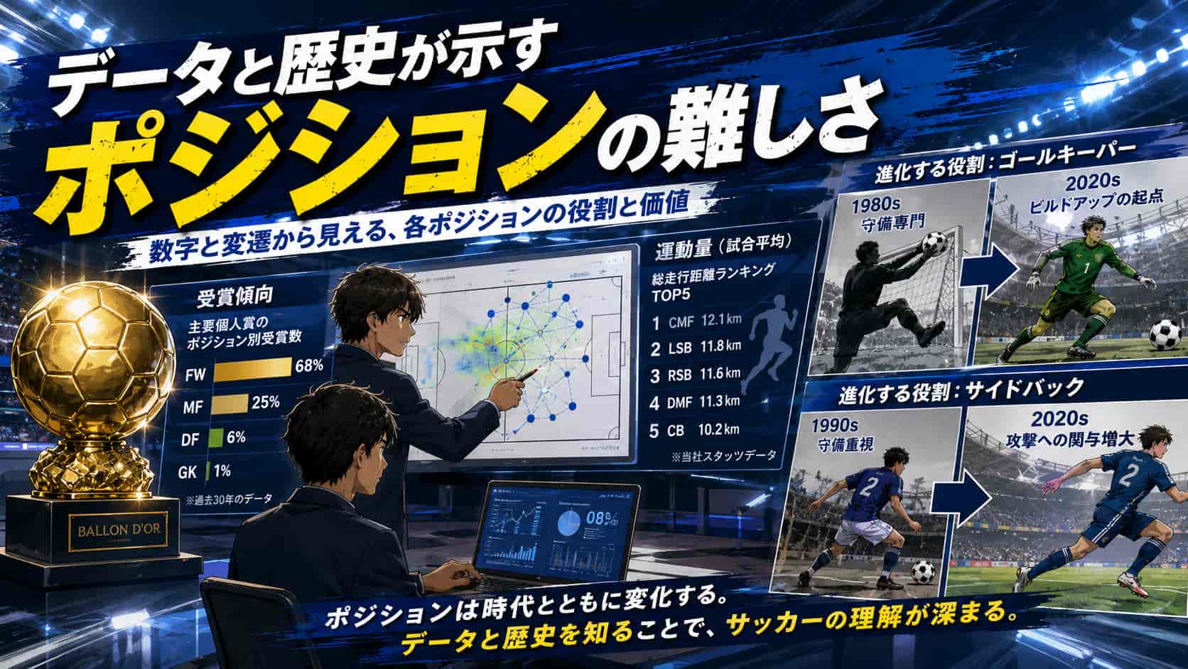 データと歴史が示すポジションの難しさ